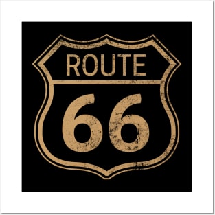 Route 66 Sign Posters and Art